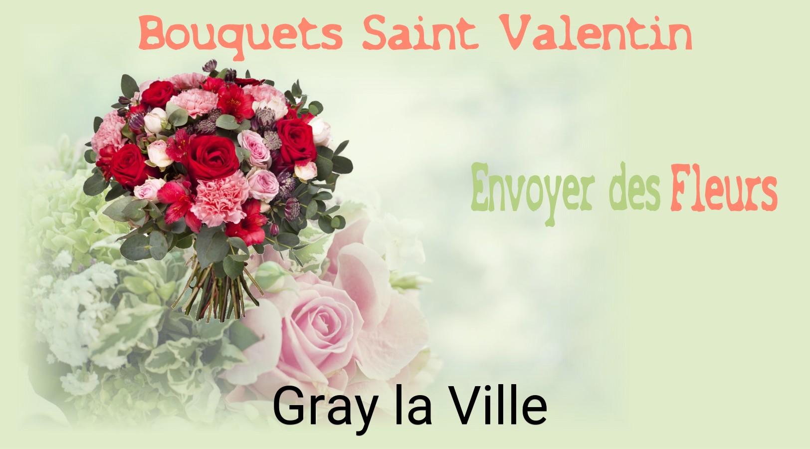 Roses de Saint-Valentin livrées à Gray-la-Ville